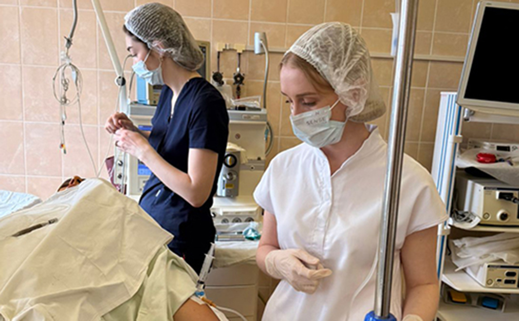 Отчет о прохождении практики специальности «Сестринское дело»