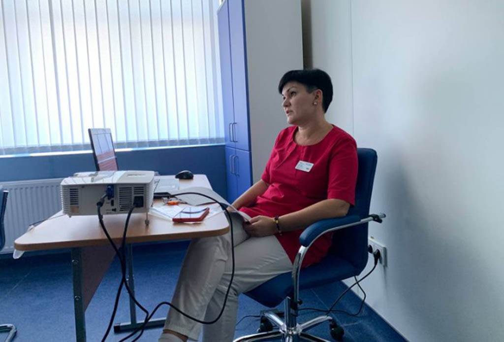 18.09.24 Активисты колледжа посетили лекцию , посвященную вопросам ВИЧ и СПИД.